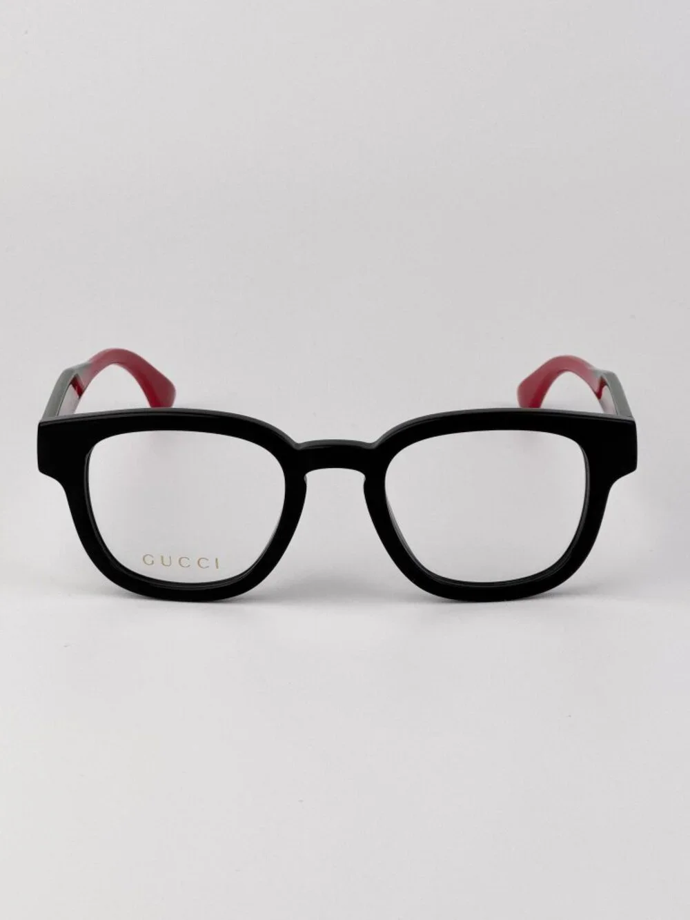 Gucci Men’s Eyeglasses | Black Green Square Frame | GG1992O 001 | NEW AUTHENTIC
